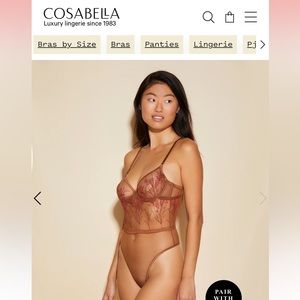 NWT Cosabella Kalahari Teddy